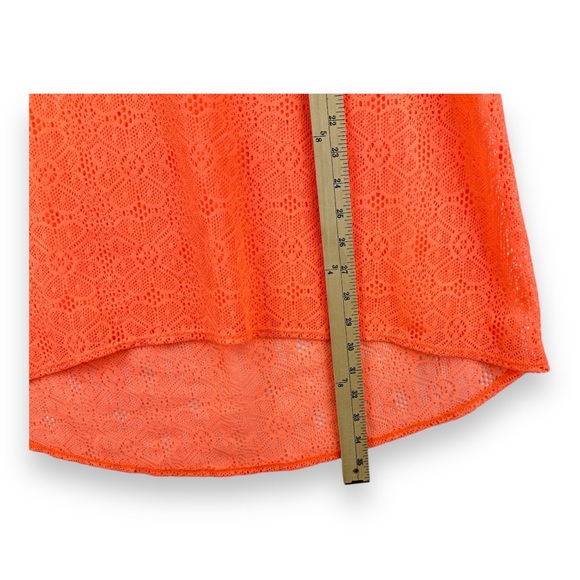 OP Peach Smoothie Lace Swim Cover-Up Dress Size XL (15-17) - Picture 9 of 9